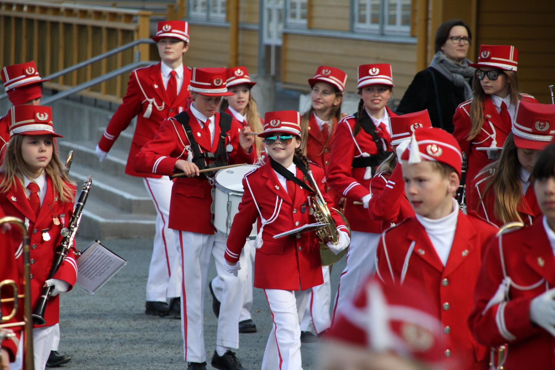 Aspirantkorps (AK) i uniform